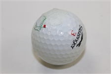 Byron Nelson Signed Masters Logo Slazenger Golf Ball JSA ALOA