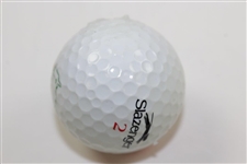 Gene Sarazen Signed Masters Logo Slazenger Golf Ball JSA ALOA