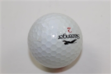 Gene Sarazen Signed Masters Logo Slazenger Golf Ball JSA ALOA