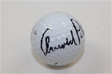 Arnold Palmer Signed Masters Logo Titleist Golf Ball JSA ALOA