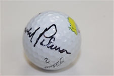 Arnold Palmer Signed Masters Logo Titleist Golf Ball JSA ALOA