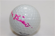 Herman Keiser Signed Masters Logo Slazenger Golf Ball JSA ALOA