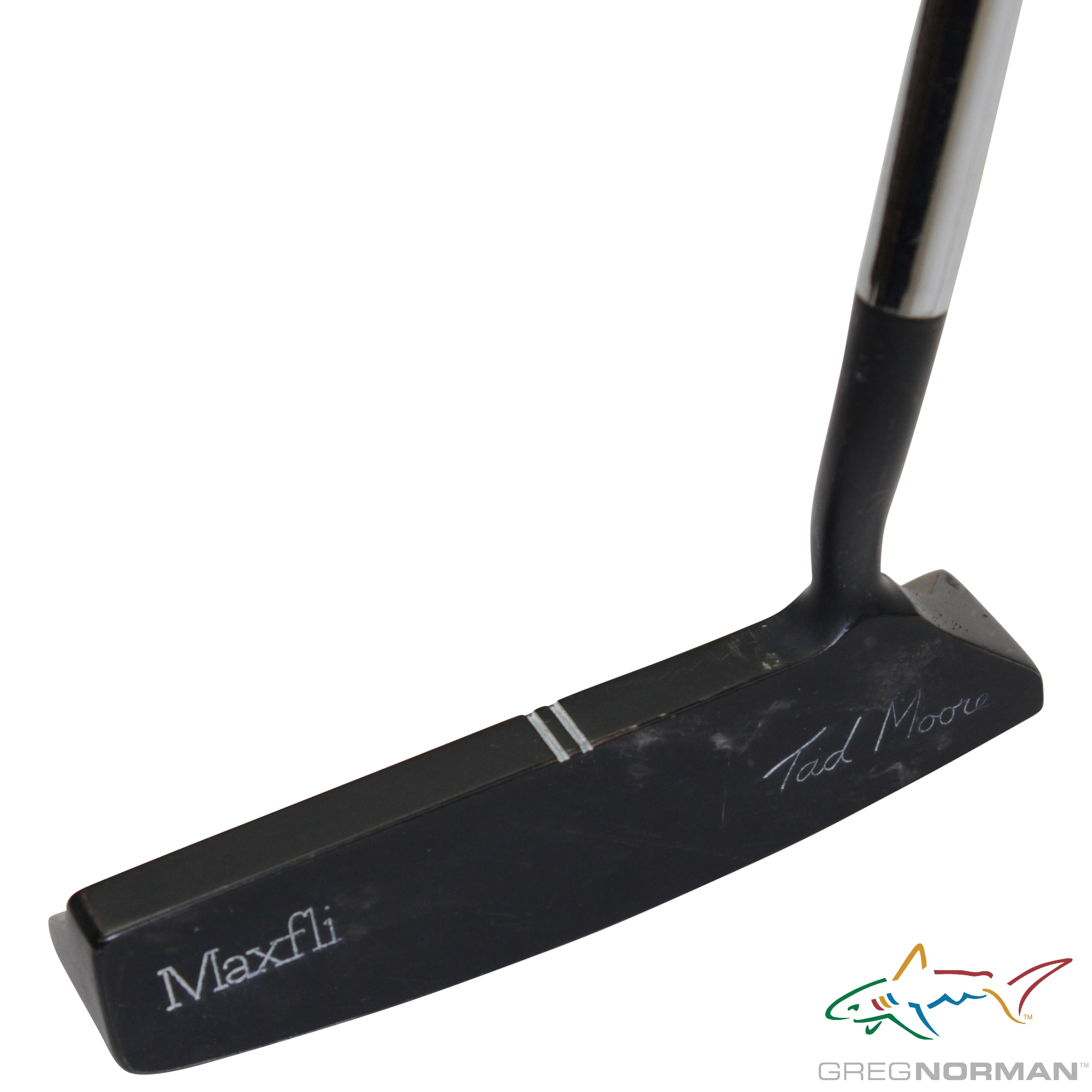 Lot Detail - Greg Norman's Personal MaxFli Tad Moore TM-3 Putter