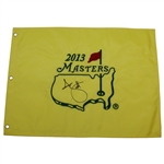 Adam Scott Signed 2013 Masters Embroidered Flag JSA ALOA