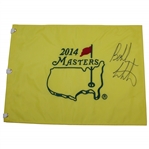 Bubba Watson Signed 2014 Masters Embroidered Flag JSA ALOA