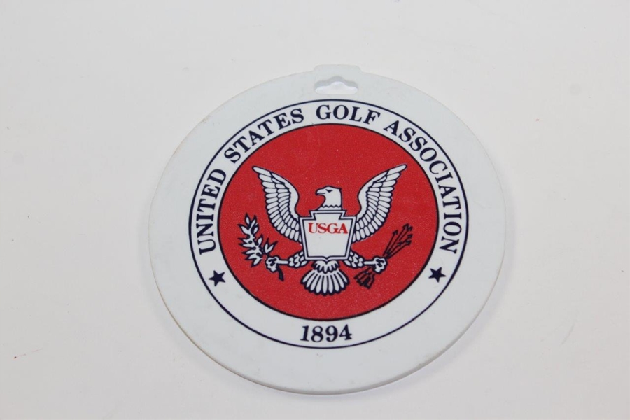 Barry Jaeckel's 1986 U.S. Open at Shinnecock Hills Golf Club Contestant Bag Tag