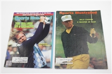 Seven (7) SI Magazines - Palmer, Sullivan, Romack, Goalby/De Vicenzo, Casper, Stadler & Woosnam