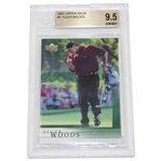 Tiger Woods 2001 Upper Deck Card BGS Gem Mint 9.5