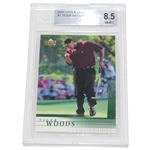 Tiger Woods 2001 Upper Deck Card BGS NM-MT 8.5