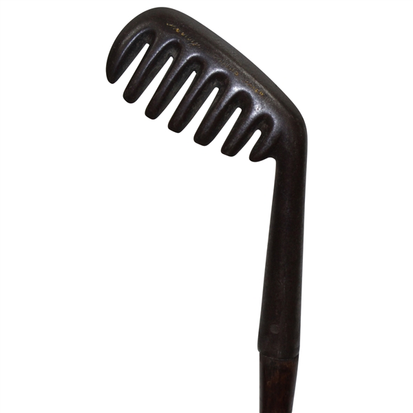 Lot Detail - Vintage Brown Patent Water/Rake Iron by Winton of Montrose