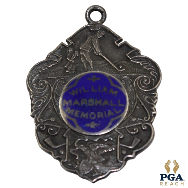 1930 Illinois PGA Runner-Up Championship William Marshall Memorial Medal Awarded to Jock Hutchinson 