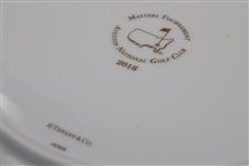 2016 Augusta National Golf Club Ltd Ed Employee Masters Gift Tiffany & Co Beautification Plates In Box with Card