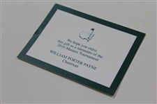 2016 Augusta National Golf Club Ltd Ed Employee Masters Gift Tiffany & Co Beautification Plates In Box with Card