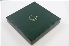 2016 Augusta National Golf Club Ltd Ed Employee Masters Gift Tiffany & Co Beautification Plates In Box with Card