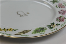 2018 Augusta National Golf Club Ltd Ed Employee Masters Gift Tiffany & Co Beautification Plates In Box with Card