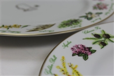 2018 Augusta National Golf Club Ltd Ed Employee Masters Gift Tiffany & Co Beautification Plates In Box with Card