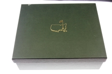 2003 Augusta National Golf Club Ltd Ed Employee Masters Gift Two Old Fashion/Rocks Glasses (Missing Two)