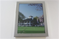 2006 Augusta National Golf Club Ltd Ed Employee Masters Gift Sterling Silver Frame W/ Box Case & Bag