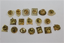 Eighteen (18) Masters Employee Pins - 2000-2019 (Includes Two 2015 Pins)
