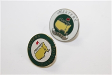 2003 Masters Ball marker, Undated Masters Pin, & Three (2003, 2004, 2017) Commemorative Pins