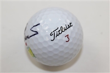 Ben Crenshaw Signed Masters Logo Titleist Golf Ball JSA ALOA
