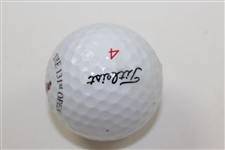 Bill Rogers Signed 2002 Muirfield Logo Titleist Golf Ball JSA ALOA