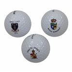 Royal Troon, Royal Birkdale, & Royal St. Georges Logo Titleist Golf Balls