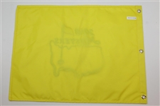 Patrick Reed Signed 2018 Masters Embroidered Flag JSA ALOA