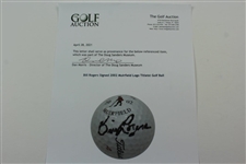 Bill Rogers Signed 2002 Muirfield Logo Titleist Golf Ball JSA ALOA