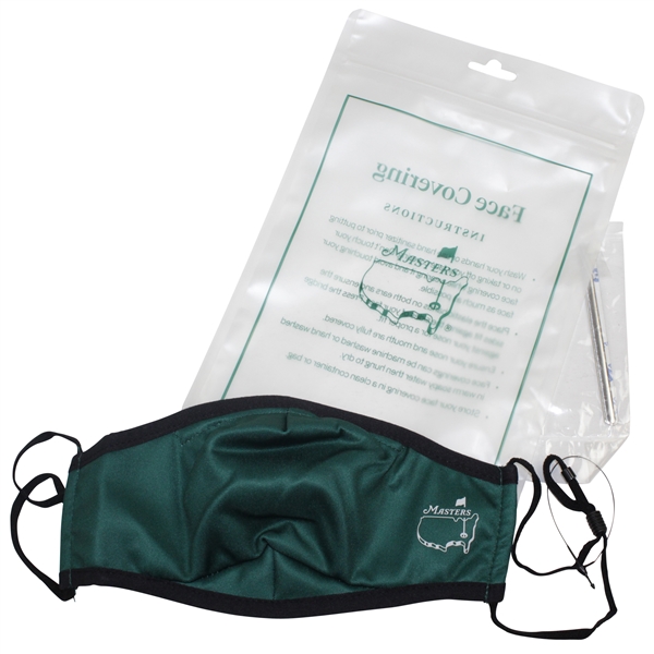 Masters Tournament Face Covering in Original Package - Size S/M