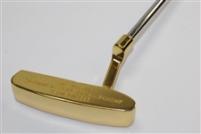 Hal Sutton's Awarded PING Gold Plated PAL Putter for 1983 TPC Win