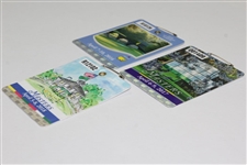 2016, 2017 & 2018 Masters Tournament SERIES Badges - Willett, Sergio, & Reed
