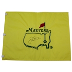 Jack Nicklaus Signed Undated Masters Embroidered Flag with Years Won Notation JSA ALOA