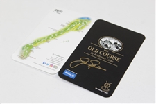 Jack Nicklaus Signed The Old Course St. Andrews Links Scorecard with Letter JSA ALOA