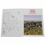 Jack Nicklaus Signed Muirfield Scorecard with Letter JSA ALOA