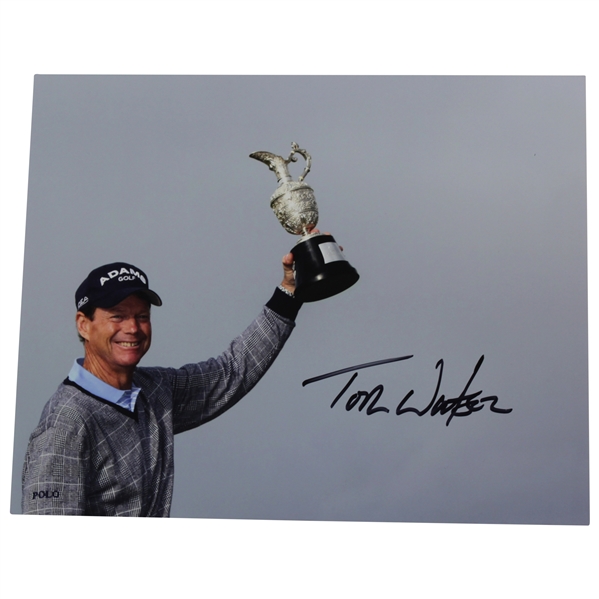 Tom Watson Signed Photo at 2007 Senior British Muirfield JSA ALOA