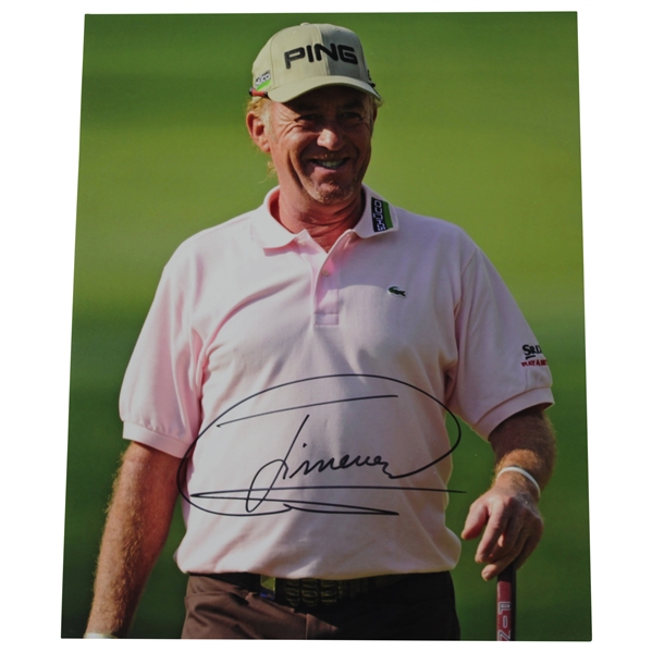 Miguel Angel Jimenez Signed Photo at 2012 Andalucia Open at JSA ALOA