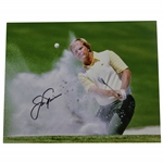 Jack Nicklaus Signed Photo 04/10/1986 Masters Bunker Shot with Letter - JSA ALOA