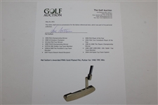 Hal Sutton's Awarded PING Gold Plated PAL Putter for 1983 TPC Win