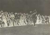 Original Bobby Jones 1930 Glass Negative - Walker Cup at Sandwich - 4 x 5