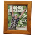 Justin Leonard Signed 1999 Ryder Cup Victory Putt Photo - Framed JSA ALOA