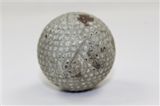Vintage 1899 Haskell Bramble Golf Ball