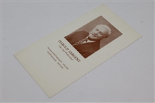 1979 Atlanta Athletic Club Tribute Dinner to Harold Sargent -Sargent Family Collection