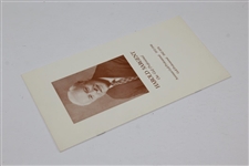 1979 Atlanta Athletic Club Tribute Dinner to Harold Sargent -Sargent Family Collection