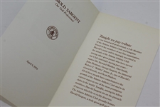 1979 Atlanta Athletic Club Tribute Dinner to Harold Sargent -Sargent Family Collection