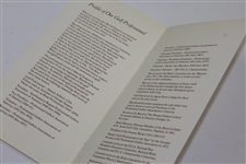 1979 Atlanta Athletic Club Tribute Dinner to Harold Sargent -Sargent Family Collection