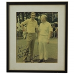 Al Geiberger Signed & Inscribed Photo to Jack Sargent - Framed JSA ALOA