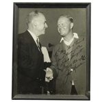 Jack Nicklaus Signed & Inscribed Photo to Jack Sargent - Framed JSA ALOA
