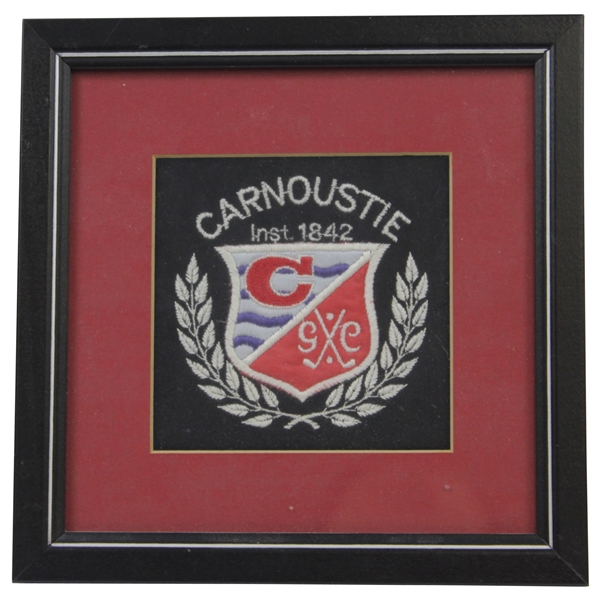Jack Sargents Carnoustie Golf Club Crest - Inst. 1842