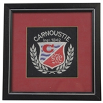 Jack Sargents Carnoustie Golf Club Crest - Inst. 1842